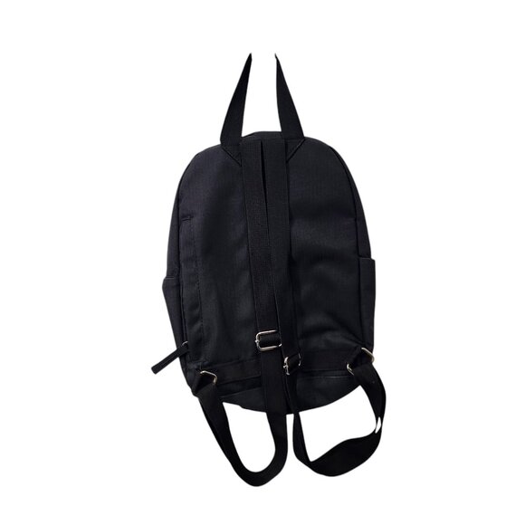 Gymshark Black Mini Backpack‎ Zipper Closure Lightweight Durable - Picture 3 of 6